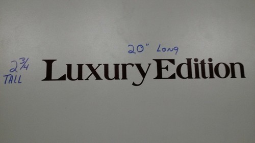 2pcs luxury edition - edition, rv